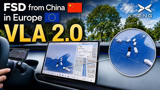 FSD From China to Europe Xpeng VLA 2.0 - FULL TEST DRIVE!