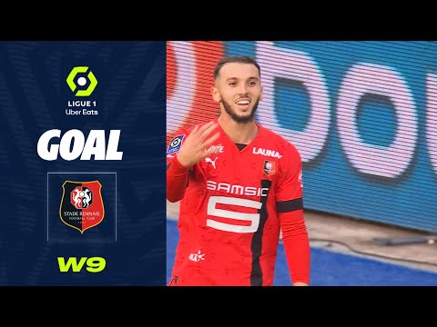 Goal Amine GOUIRI (61' - SRFC) RC STRASBOURG ALSACE - STADE RENNAIS FC (1-3) 22/23