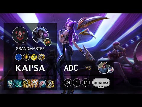 Kai'Sa ADC vs Yasuo - EUW Grandmaster Patch 11.23