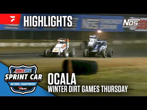 𝑯𝑰𝑮𝑯𝑳𝑰𝑮𝑯𝑻𝑺: USAC AMSOIL National Sprint Cars | Ocala Speedway | February 12, 2026