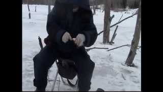 Зимняя рыбалка на прудах удмуртии