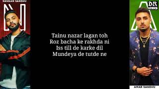 Sandhu Takeover Lyrics Video - Navaan Sandhu | Amar Sandhu | Manni Sandhu