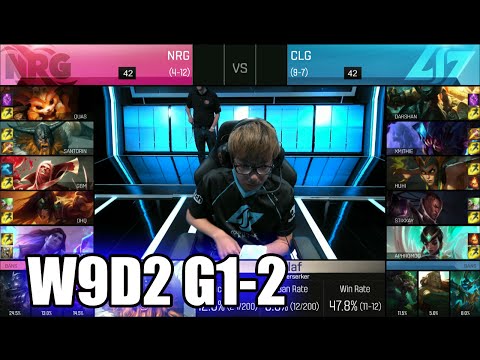 CLG vs NRG eSports | Game 2 S6 NA LCS Summer 2016 Week 9 Day 2 | CLG vs NRG G2 W9D2 1080p
