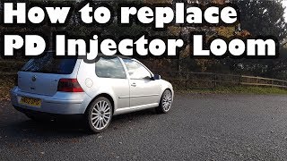 How to Replace a Diesel Injector Electrical Loom - VW/ Audi/ Skoda PD Engines