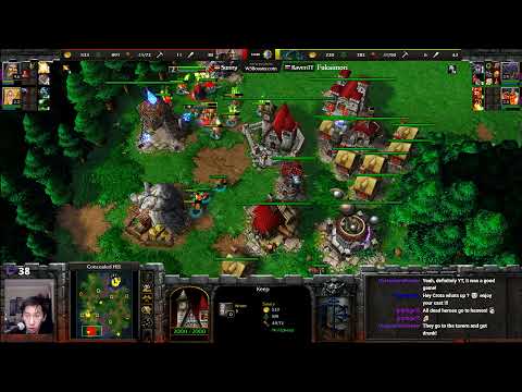 Sunny (HU) vs Fukaimori (UD) - WarCraft 3 - WC3285