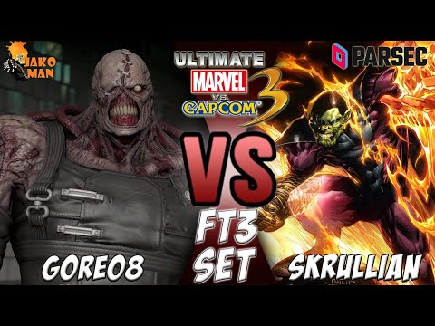 UMVC3 Parsec FT3 Set - Gore08 VS Skrullian