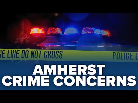 Some Amherst residents raise concerns over recent rise in crime