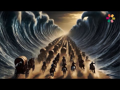 Parshat Beshalach: The Weekly Parsha Story Illustrated by AI