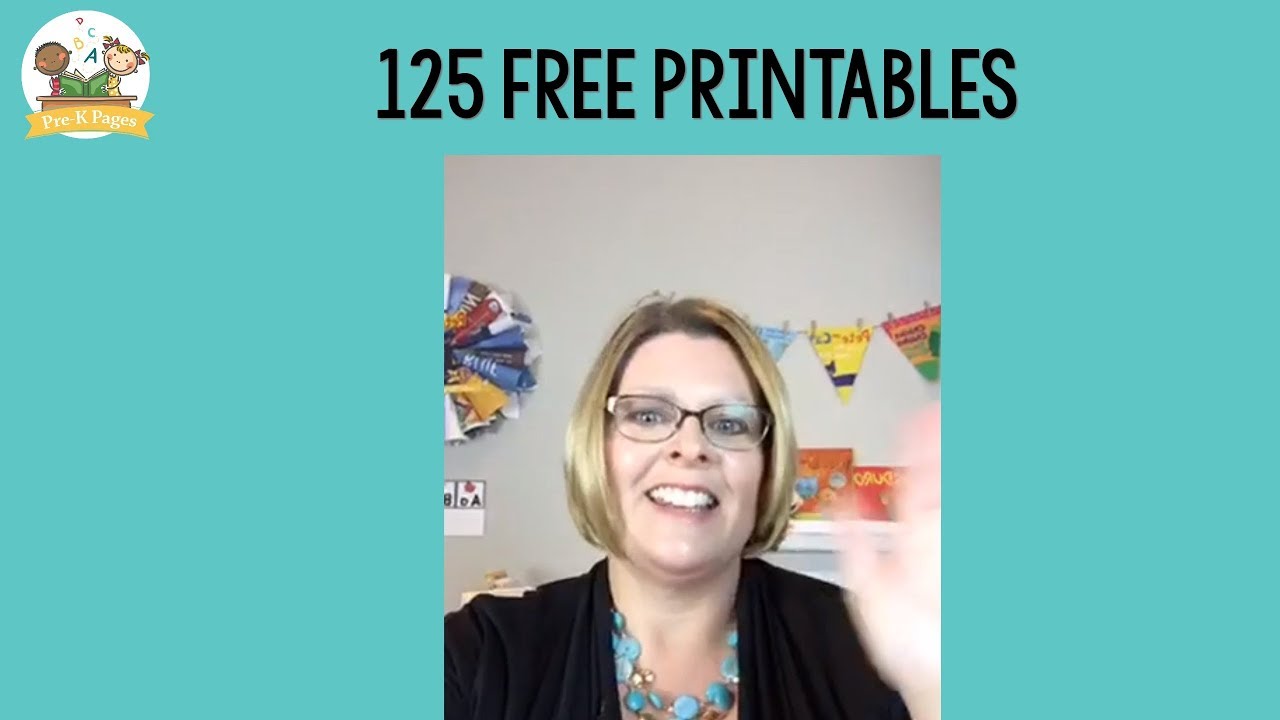 125 Free Preschool Printables