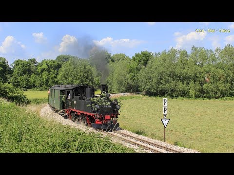 Wilder Robert - Wiedereröffnung bis Kemmlitz Ort - Döllnitzbahn
