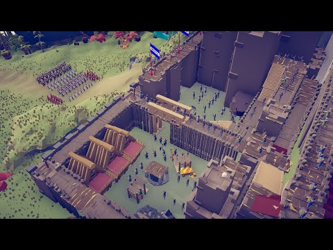 100x ARABIAN SOLDIERS DEFENFD FROM CRUSADER SOLDIERS - Totally Accurate Battle Simulator | TABS