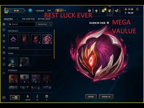 Darkin Mega Orb bundle 50x - League Of Legends