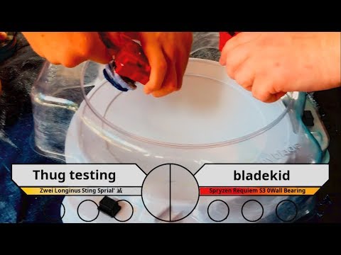 WBO Beyblade Tournament Battle: Thug testing vs bladekid - Beyblade East Part 1 #BeybladeBurst