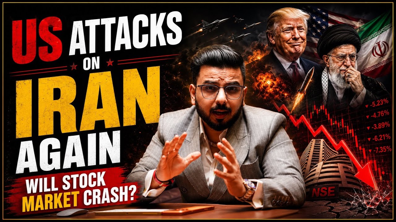 U.S. Attacks Iran 🇮🇷 Again! | Will Stock Market Crash?