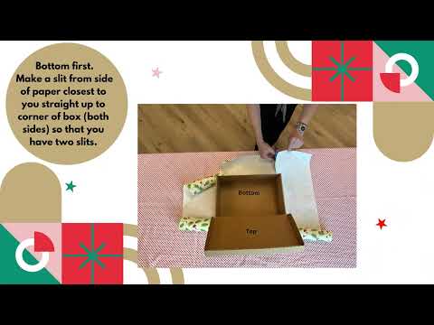 How to Wrap a Shoebox with Separate Lid