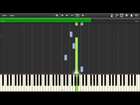 Kung Fu Panda MEDLEY - Piano and Violin tutorial (Synthesia)