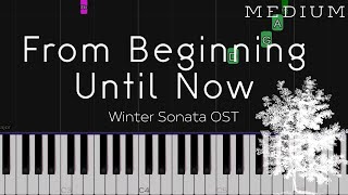 Download lagu Winter Sonata OST - From Beginning Until Now | MEDIUM Piano Tutorial mp3