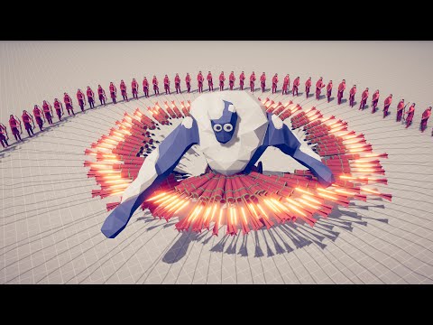 100x BIG FIREWORK ARCHERS vs GIANTS - Totally Accurate Battle Simulator TABS