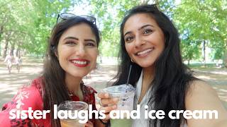 2 sisters, 1 terrible iced matcha and lots of laughs | London summer vlog
