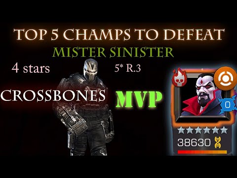 How to defeat  Mister Sinister(Uncollected) X-Men Xenoclast-Marvel Contest of Champions
