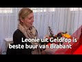 Leonie was even sprakeloos toen ze te horen kreeg dat ze de Gouden Buur van Brabant is.