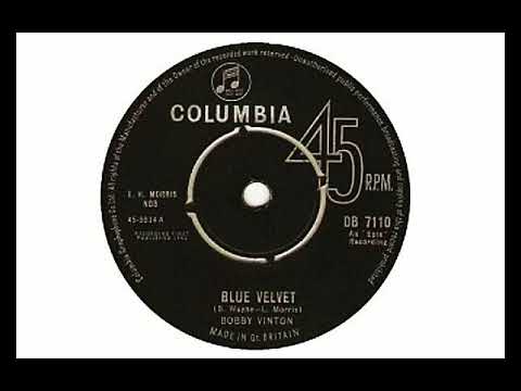 BLUE VELVET ... SINGER, BOBBY VINTON (1963)