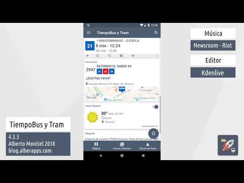 TiempoBus y Tram Alicante Video