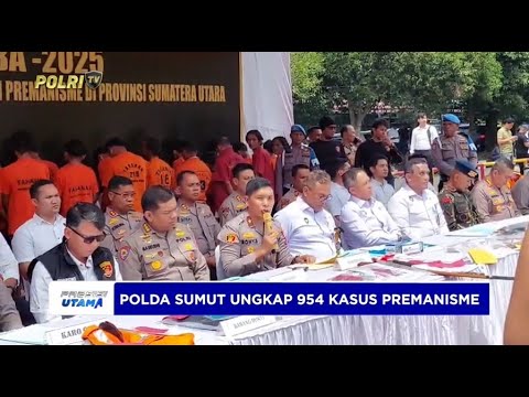 POLDA SUMUT UNGKAP PELAKU PREMANISME BERKEDOK ORMAS
