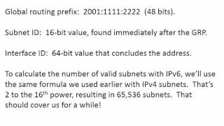 102 IPV6 2 The Global Routing Prefix and Subnet ID