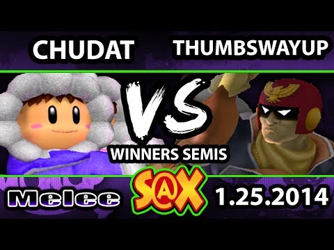 S@X Monthly - Chudat (Ice Climbers) Vs. Thumbswayup (Capt Falcon) SSBM Bracket - Smash Melee