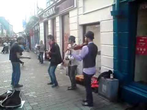 sumbrellas - fishermans blues on shop street featuring drunk hobo