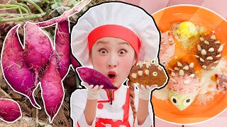 헤이지니 꼬야식당 "뾰족 고구마 고슴도치"  KBS TV유치원