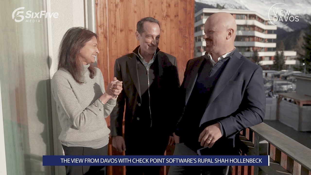 Talking AI, Cybersecurity, Ransomware & Deepfakes with Check Point Software - The View From Davos