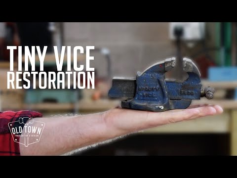 Tiny Vice Restoration | Vintage Antique Tools | Old Town Fabrication & Design |