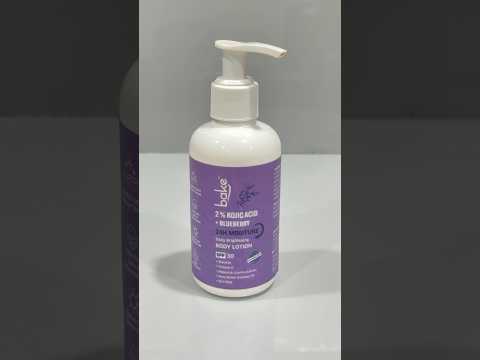 Bake 2% kojicacid and blueberry with SPF30 body lotion💜#bodycare #bodylotion #kojicacid