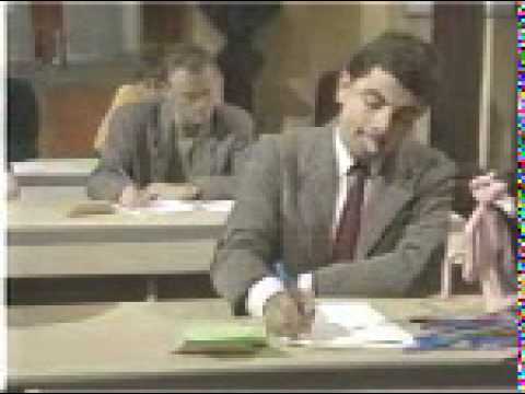 Mr Bean piše izpit