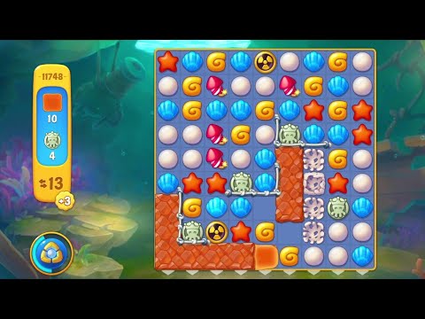 @Fishdom Level 11744 - 11748