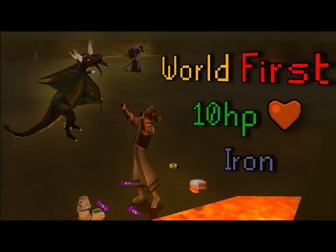 10 HP Ironman vs King Black Dragon
