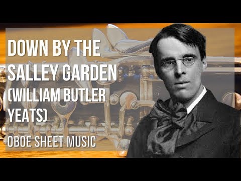 Oboe Sheet Music: How to play Down By The Salley Garden by William Butler Yeats