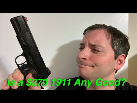 Is a $270 1911 Any Good?  G-Force Chronicle Initial Thoughts