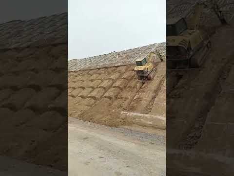 Real Work With Excarvator At Site #Shorts  33