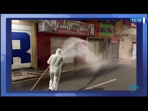 Prefeitura inicia sanitizacão em espaços puÌblicos e privados de Campo Maior, PI (07 05 20)