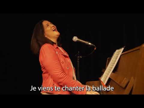 image : Caroline Harvey chante 'le cinéma' de Claude Nougaro