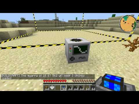 Minecraft Quarry Tutorial [German/HD] Tekkit Tutorial #01