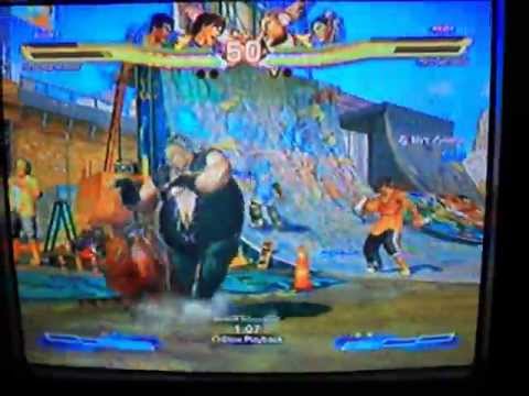 Street Fighter X Tekken Ranked Hiro (Rufus,ChunLi)