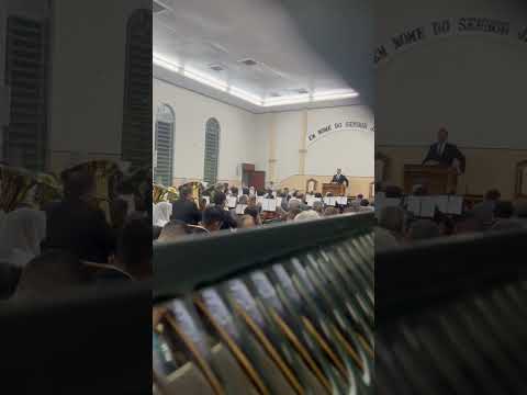 Culto em Ibiporã-PR/Jardim São Rafael Hino 61 - Ir. Daniel Brabo Jr no Atendimento