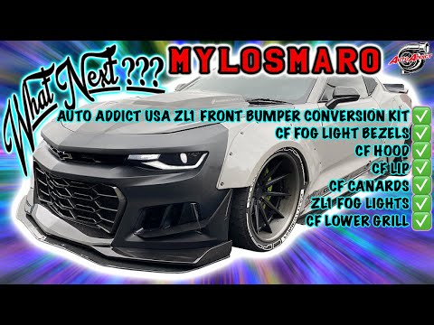 ZL1 Front Bumper Conversion EXPLAINED !!! | FULL Carbon Fiber Kit | @AutoAddictUSA
