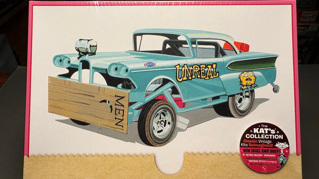 Full build and review of the all new “UNREAL Edsel by AMT 
