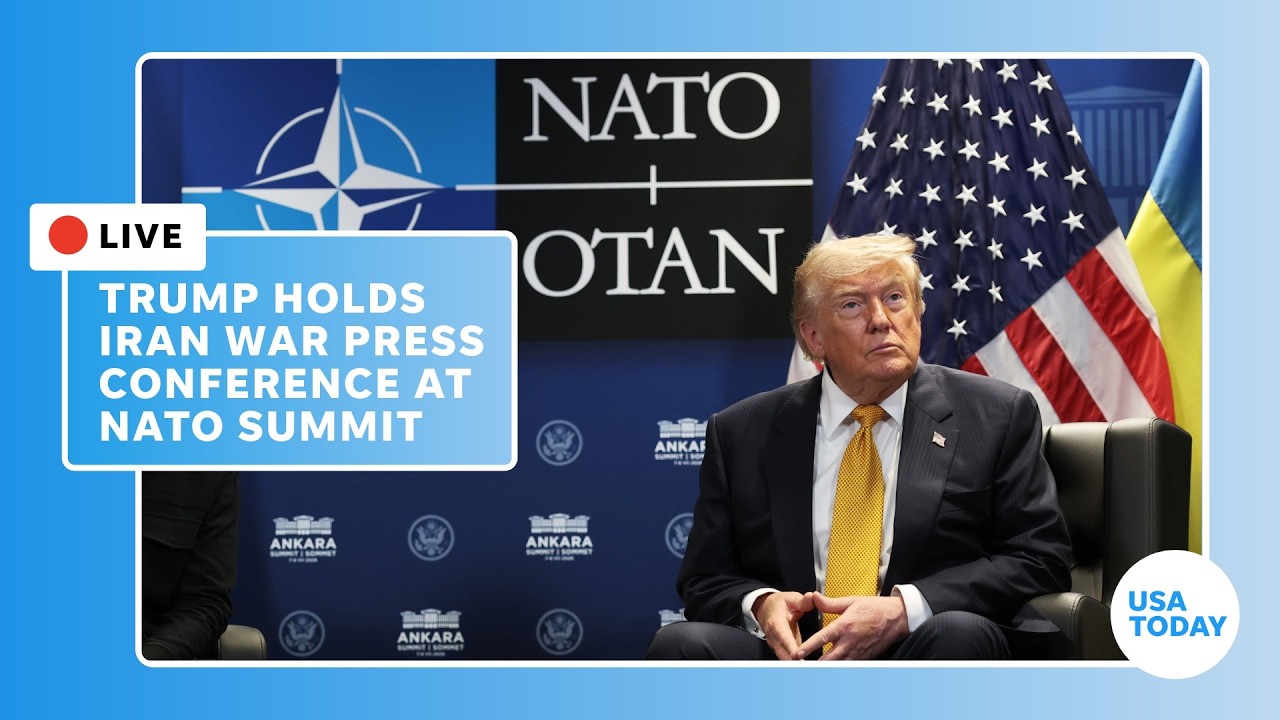 LIVE press conference updates: Trump says ceasefire ‘over’ in Iran war from NATO summit