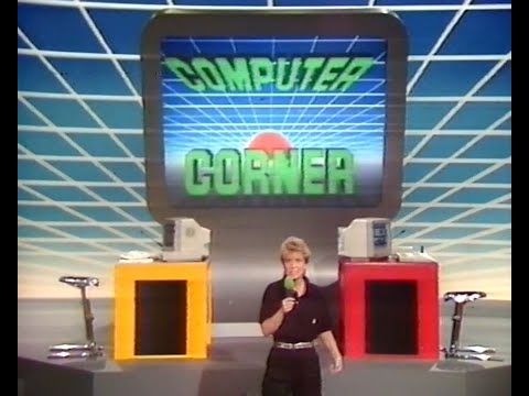 ZDF ca. 1985 - Computer Corner mit Birgit "Biggi" Lechtermann - Thema Hacker